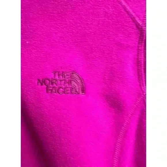 The North Face Quarter Zip Pullover Blouse Jacket Purple Medium - Picture 4 of 7